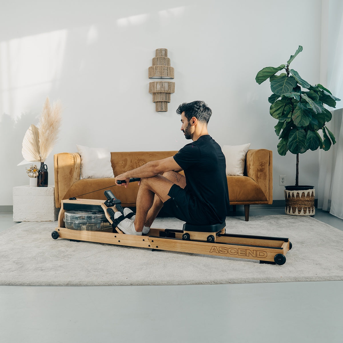 Rameur à eau en bois Ascend R-300