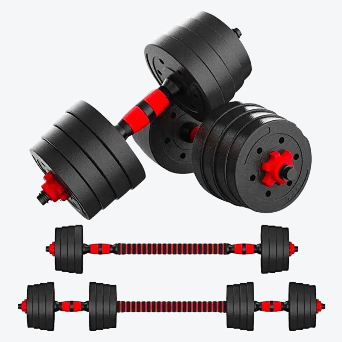 Ensemble d'haltères ajustables (20 kg - 44 lb)