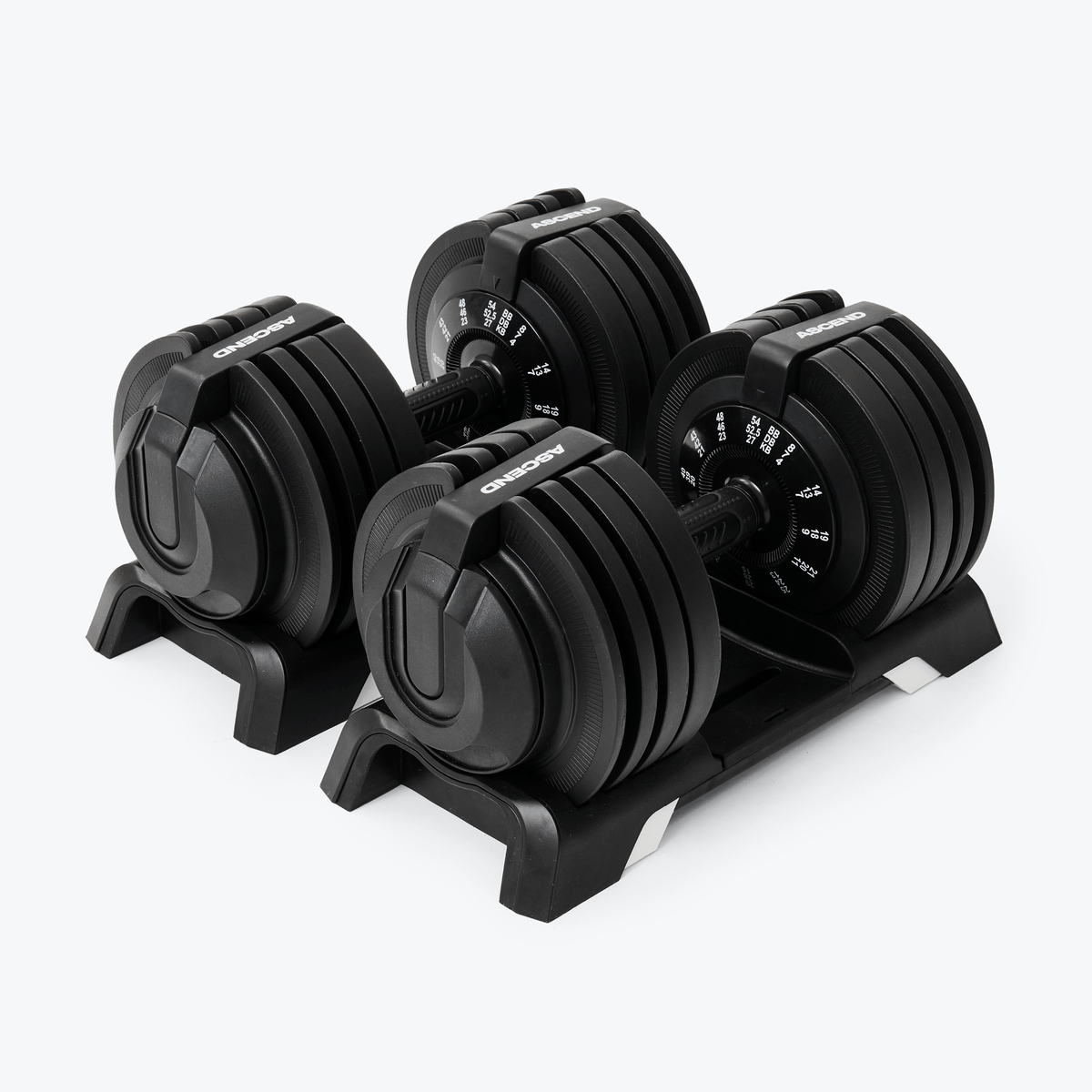 Ascend 3-in-1 Adjustable Dumbbells (7 to 52.5 lb)