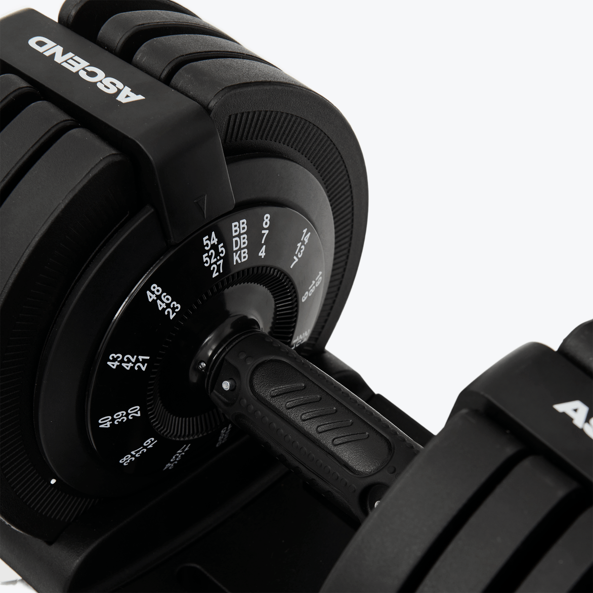 Ensembles : Haltères ajustables Ascend 3-en-1 (7 à 52,5 lb) et banc