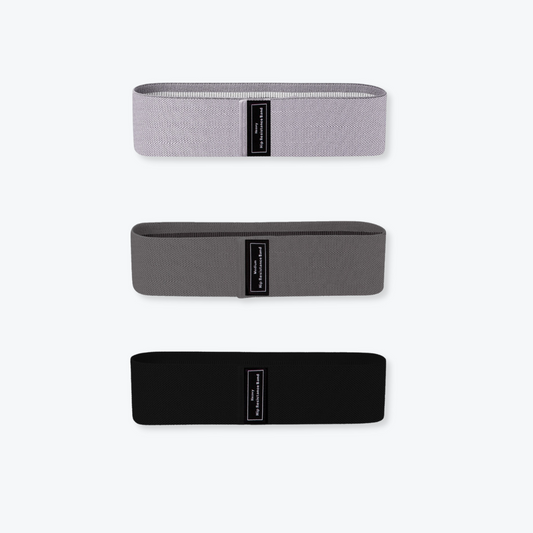 Bandes de boucle de résistance en tissu - Lot de 3