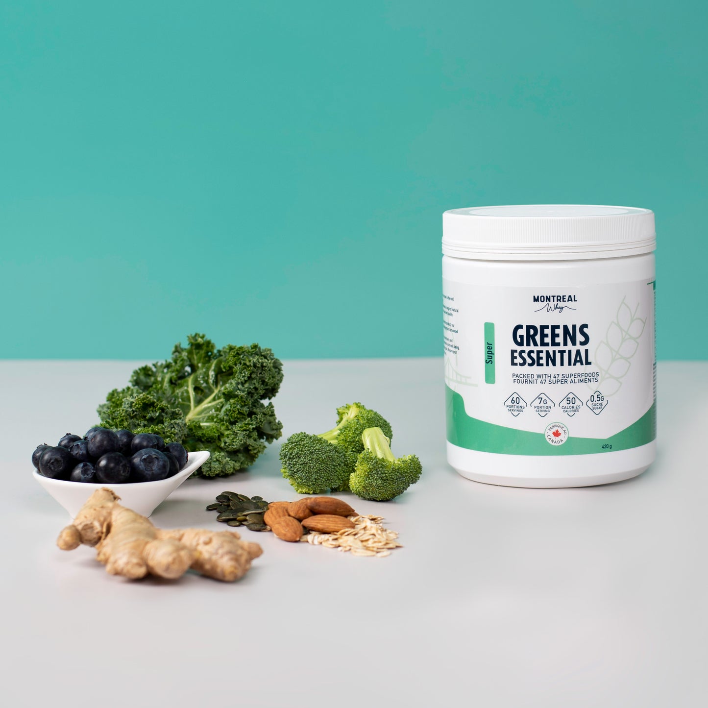 Essential Greens par Montreal Whey
