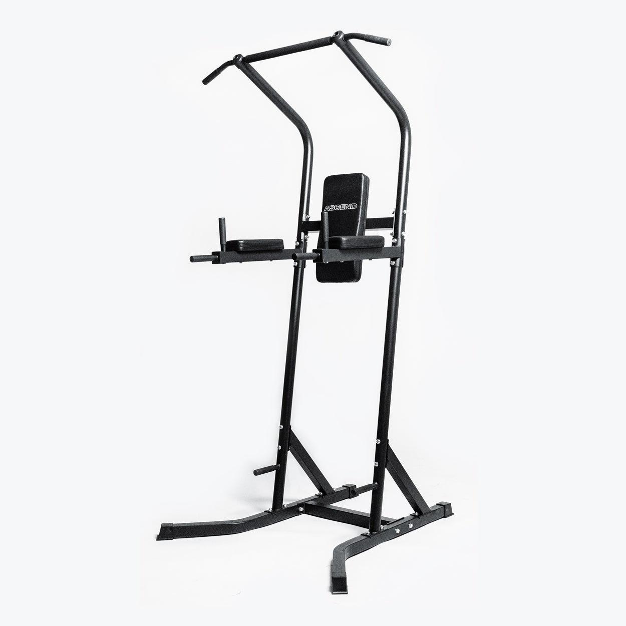 Shop Ascend Premium Power Tower Dip Station Pull up Bar Strength
