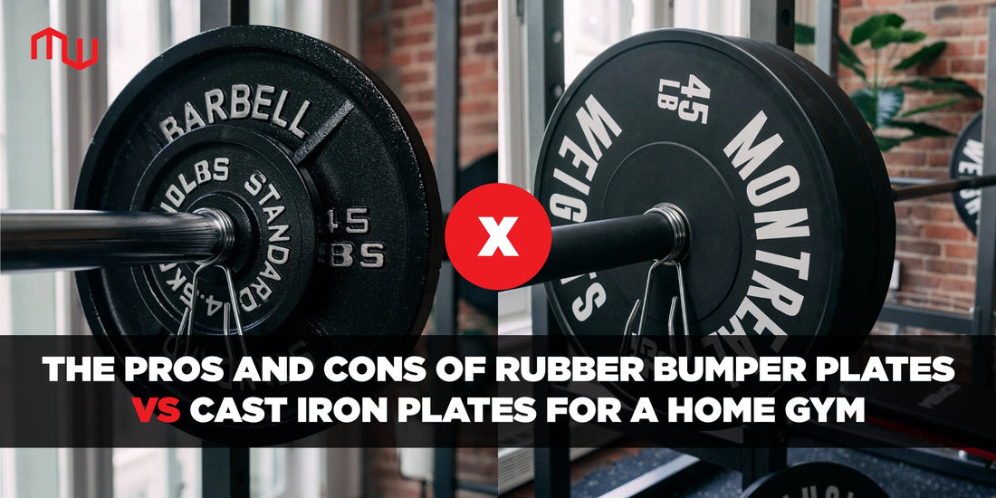 cast iron vs rubber plates