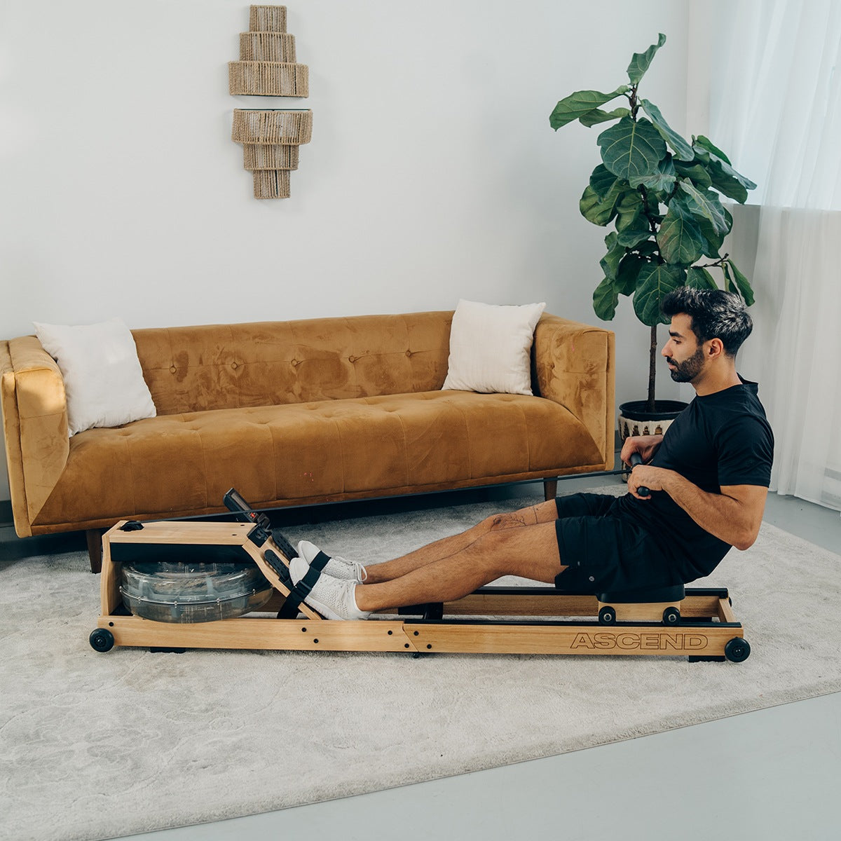 Ascend R-300 Foldable Wooden Water Rower