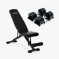 Ensembles : Haltères de Style Nuo (5 à 70 lb ou 7.5-90 lb) et banc ajustable