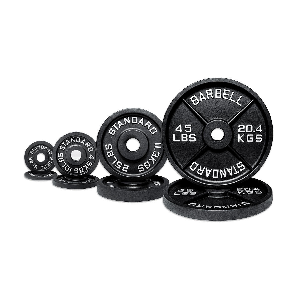 Premium Cast Iron Plates Starter Bundle Montreal Weights