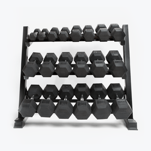 Bundle: Hex Dumbbells & Rack