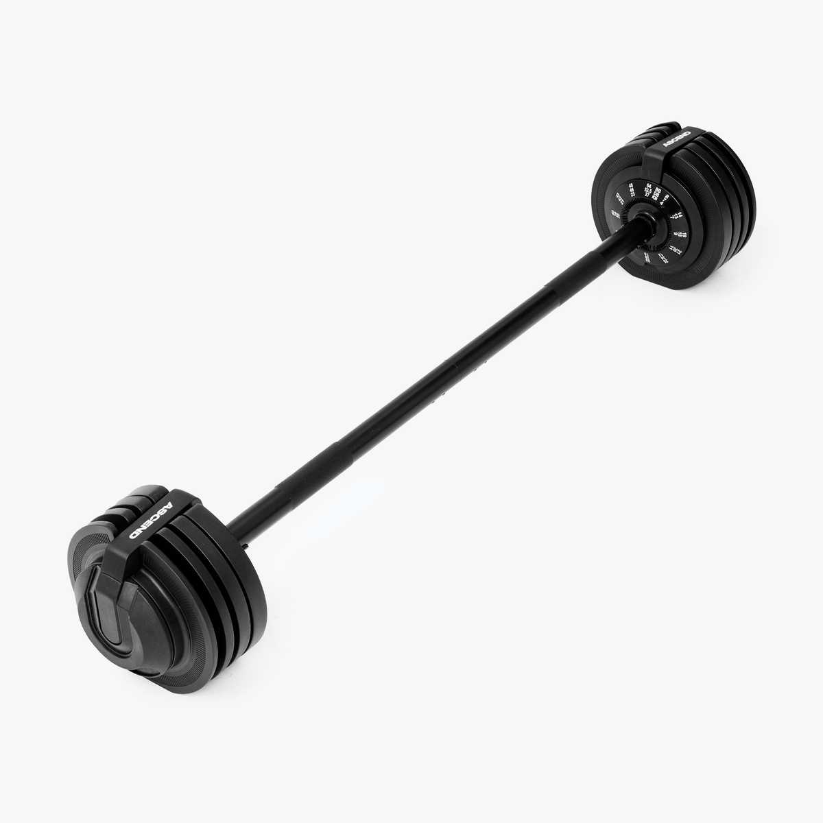Shop Ascend 3 in 1 Adjustable Dumbbells Kettle Barbell converter included