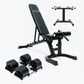 Ensembles : Haltères de Style Nuo (5 à 70 lb ou 7.5-90 lb) et banc ajustable