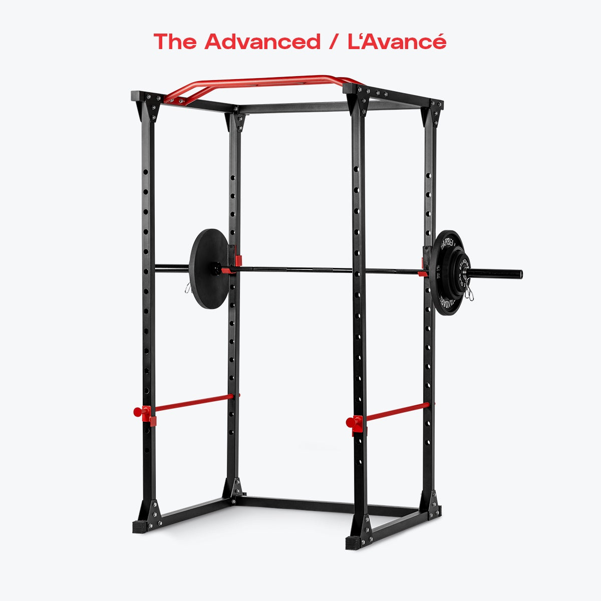 Squat Rack With Cast Iron Plates Montreal Weights