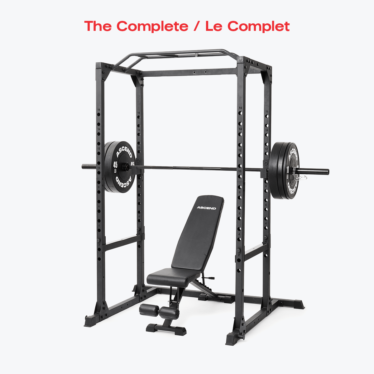 Shop Ascend Squat Rack Bumper Plates Montreal Weights The Ultimate