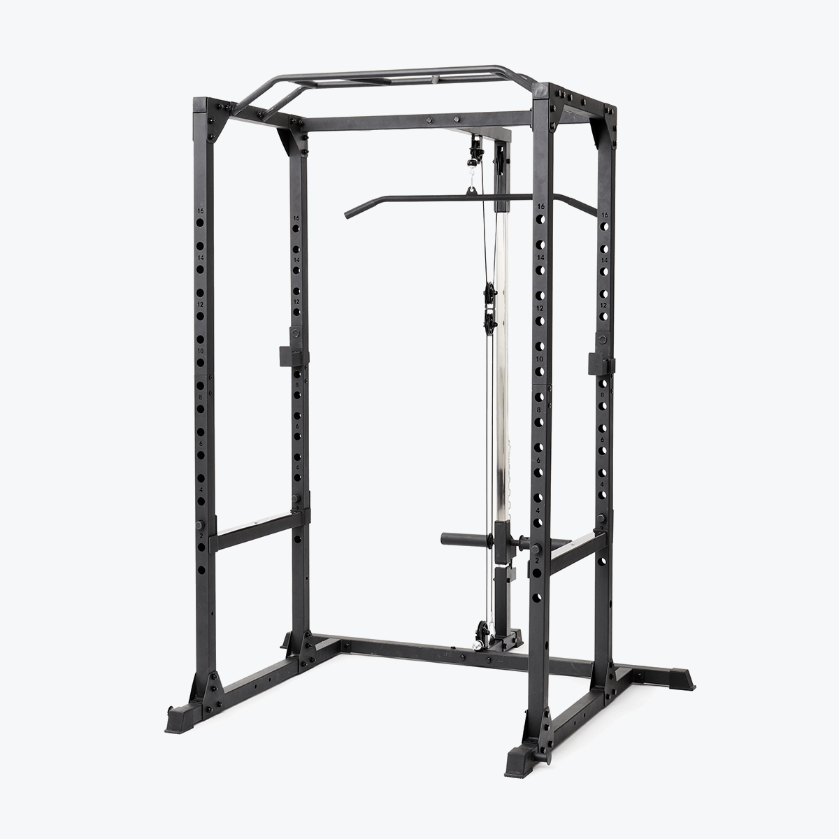 Cage de Squat Support de Squat Multifonctionnel Monobloc Réglable HUOLE Cage de Squat Support de Squat Multifonctionnel Monobloc Réglable HUOLE