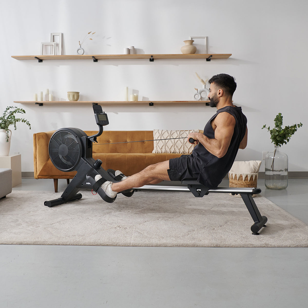 Air Rower Monitor Shop Ascend R-200 Air Rower | Rowing Machine | Montreal Weights