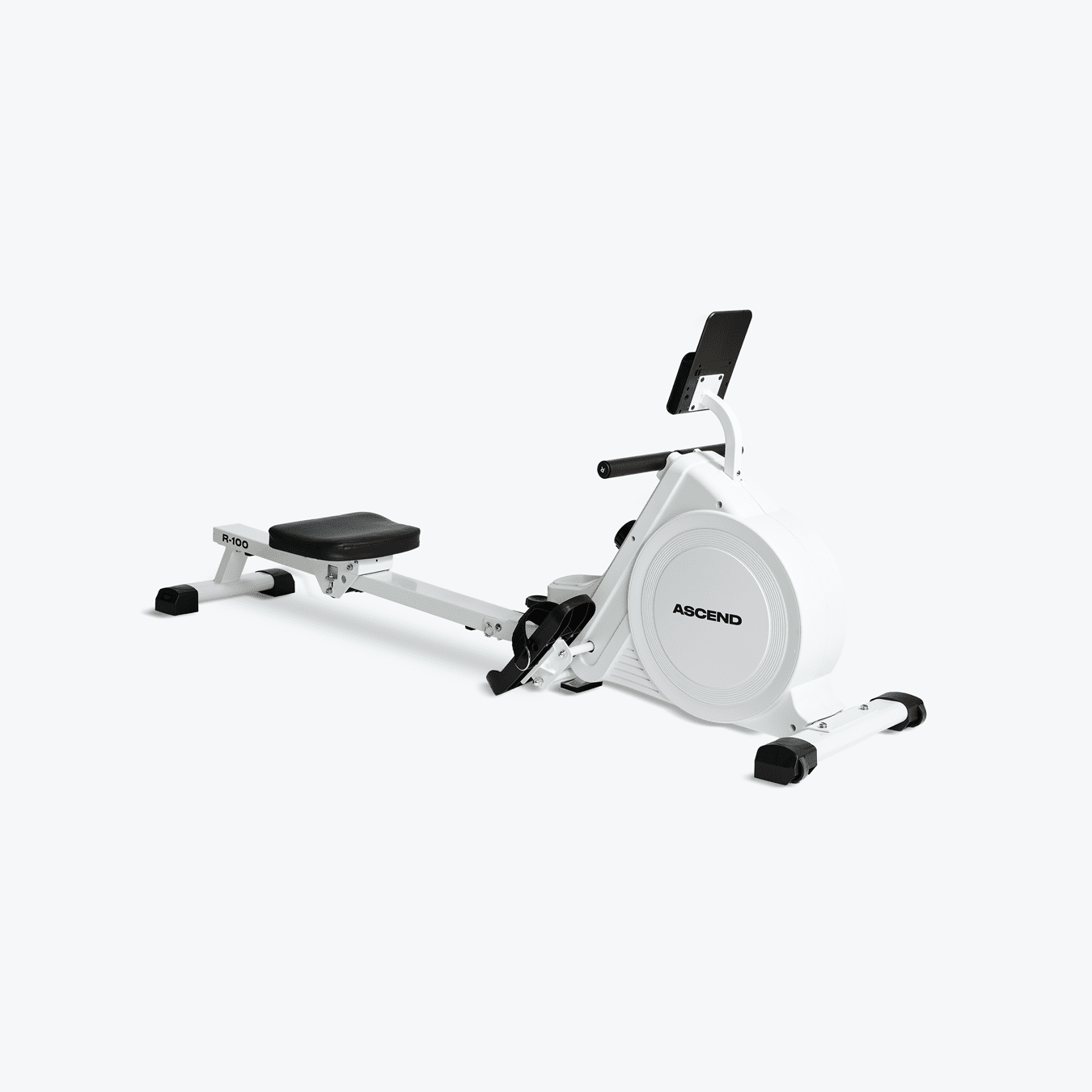 Ascend R 100 Magnetic Rower for Sale Montreal Weights Black