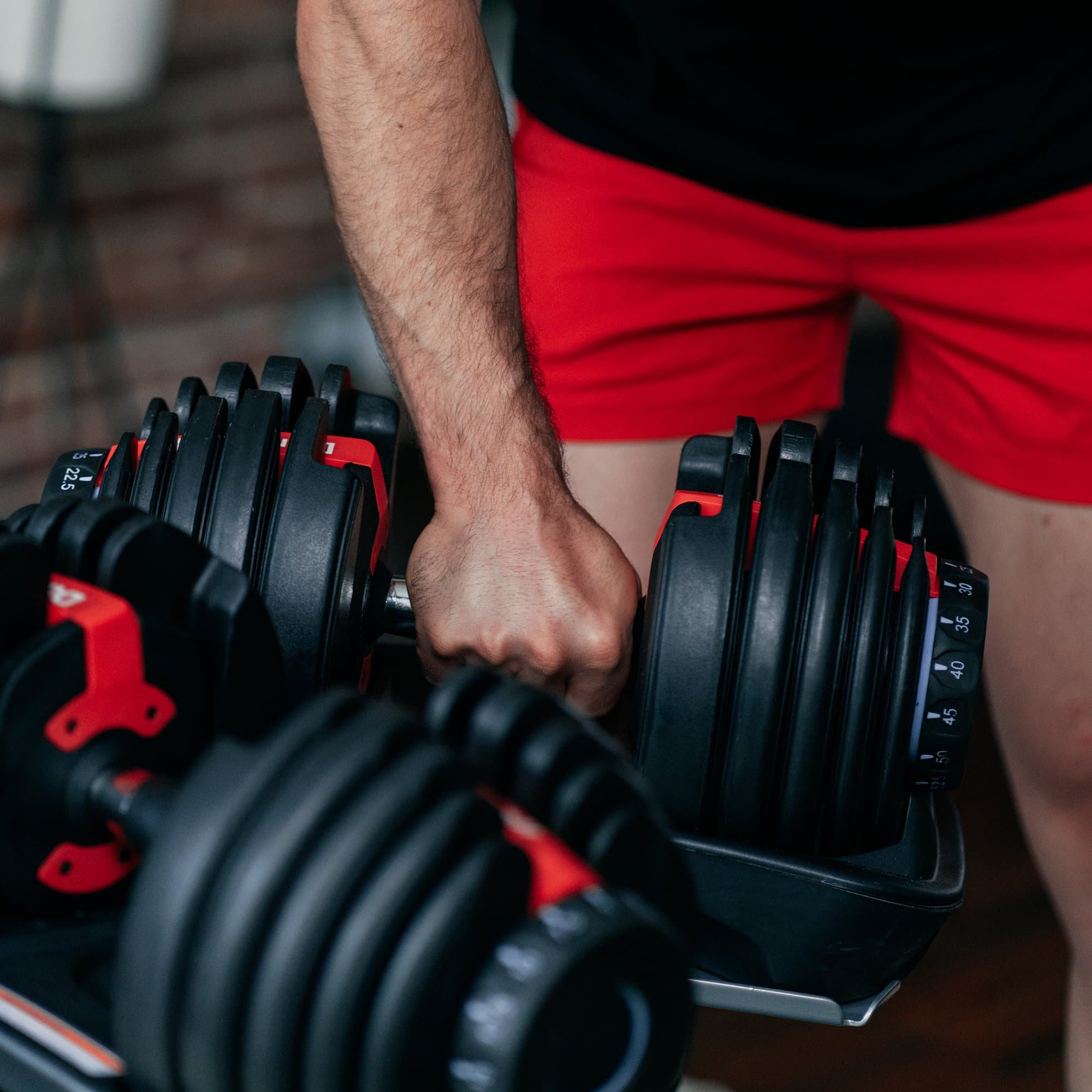 Selling Two 30 lb. Dumbbell Adjustable Weights